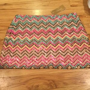 Francesca sequin skirt